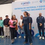 Entrega INDEREQ material deportivo a diferentes municipios