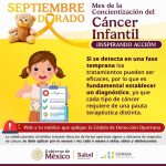 Se une SESA al Mes de Concientización del Cáncer Infantil