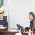 Gobernador da seguimiento a proyectos con titular de la CONAGUA