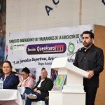 🍎 Querétaro es ejemplo nacional gracias al compromiso de sus maestros: Agustín Dorantes
