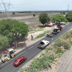 Supervisa titular de la CEI rehabilitación de camino en Pedro Escobedo
