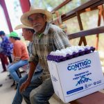 Encabeza Sonia Rocha entrega de apoyos alimentarios en San Joaquín