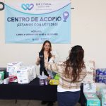 Reciben cinco toneladas de ayuda en los Centros de Acopio del SEDIF