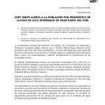 ⛈️CNPC emite alerta máxima por lluvias torrenciales en gran parte del país, para Querétaro se esperan lluvias muy fuertes