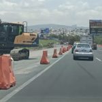 Urgencia en la Carretera 57, intervienen tramo por socavones ante el avance del Tren México-Querétaro