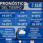 🌧️ Alerta meteorológica, se pronostican lluvias fuertes con riesgo de deslaves e inundaciones en el norte y centro de Querétaro