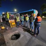 🛠️ El Municipio de Querétaro coloca tapas temporales en registros abiertos para reforzar la seguridad vial