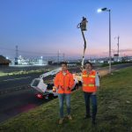 💡 Colocan más de 130 nuevas luminarias en el Libramiento Surponiente