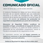 🚨 Autoridades intervienen en escuela de Jalpan de Serra después de que estudiante ingresara un arma de fuego