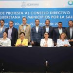 Chepe Guerrero toma protesta como presidente de la Red Queretana de Municipios por la Salud