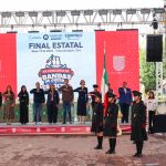 Autoridades encabezan XV Concurso de Bandas de Guerra y Escoltas de Bandera Nacional