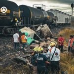 🚂 Colisión entre tren y camión de volteo deja una persona lesionada en la carretera estatal 500