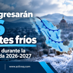 ❄️ Ingresarán 56 frentes fríos a México durante la temporada 2026-2027
