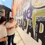 🎨 Elaboran mural en la Fiscalía Especializada para visibilizar a personas desaparecidas en Querétaro